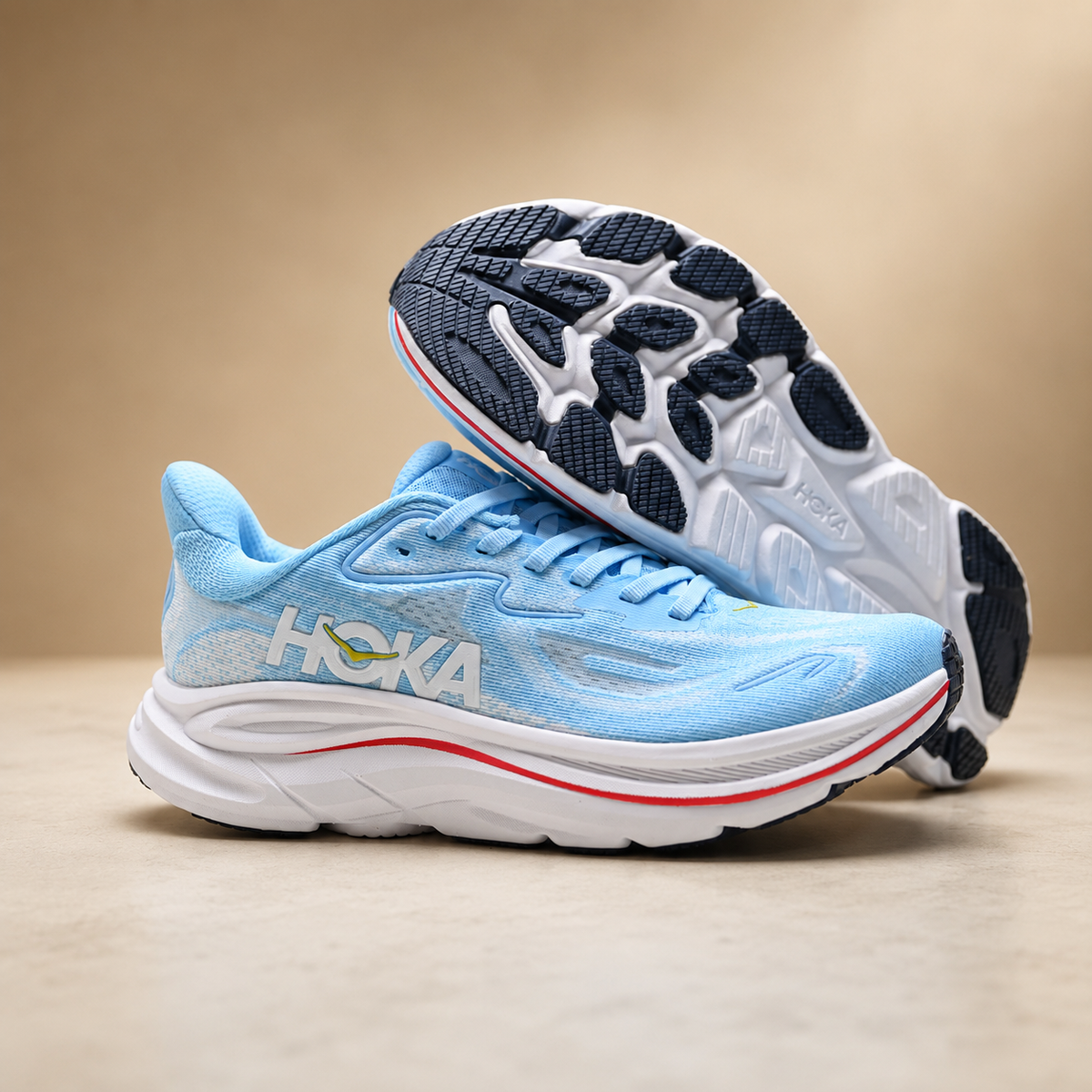 HOKA Clifton 10 Women’s Lightweight Road Running Shoes